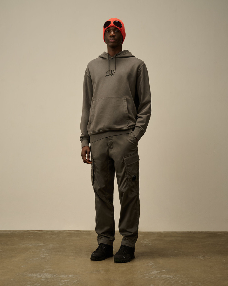 Stretch Sateen Loose Cargo Pants 8