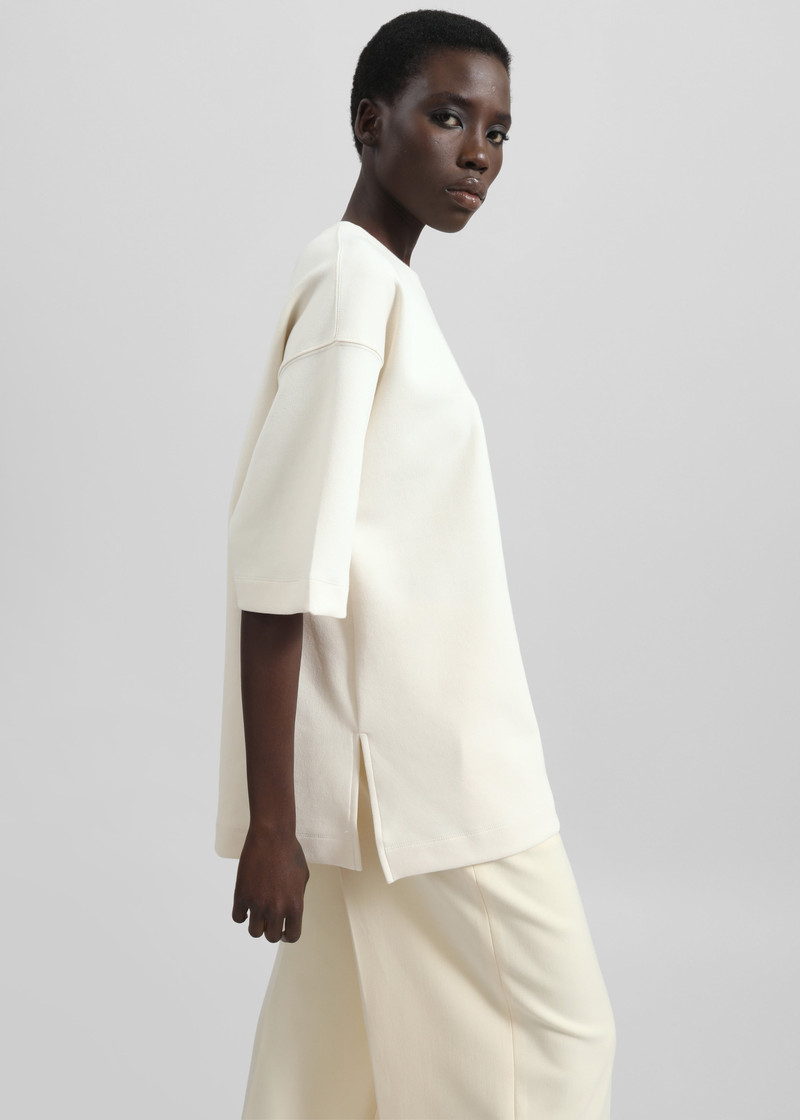 Melor Oversized T-Shirt - Cream 3