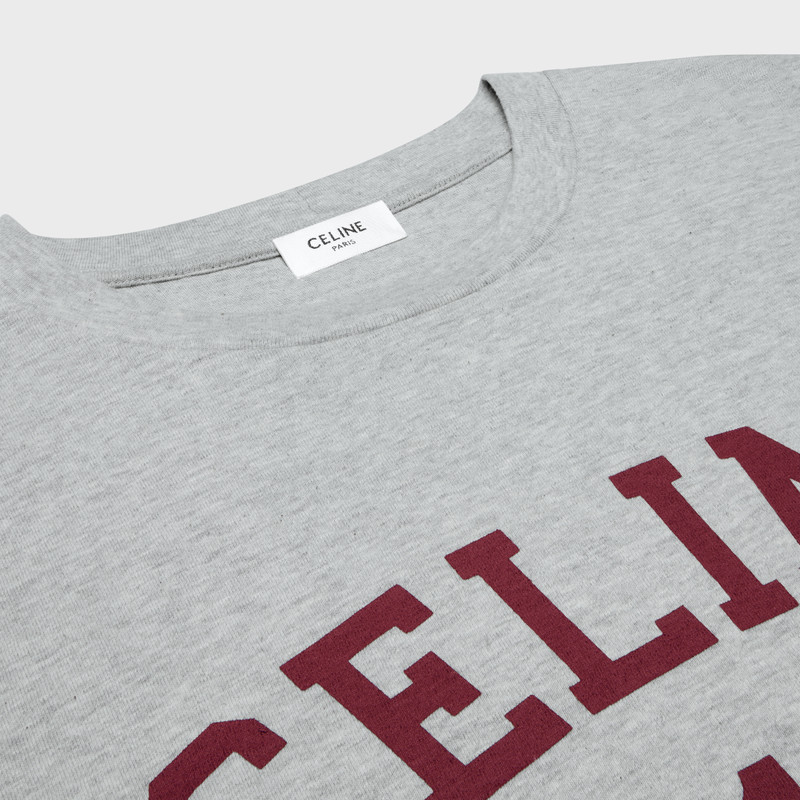 celine paris T-shirt in cotton jersey 3
