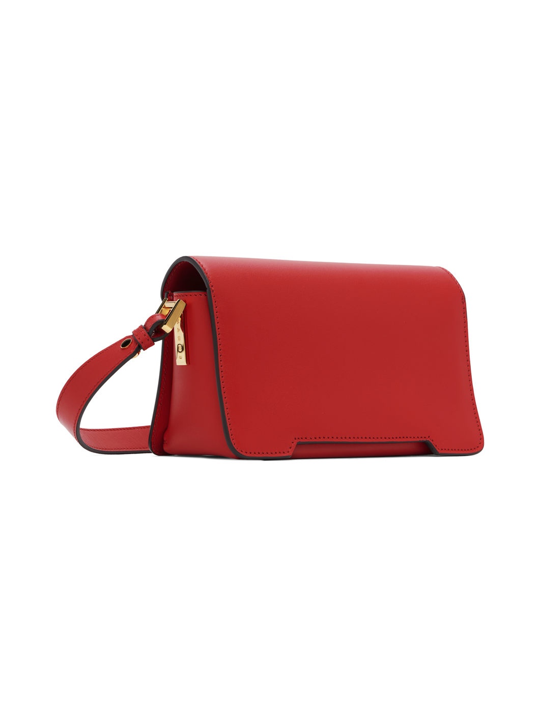 Red Leather Trunkaroo Mini Shoulder Bag - 3