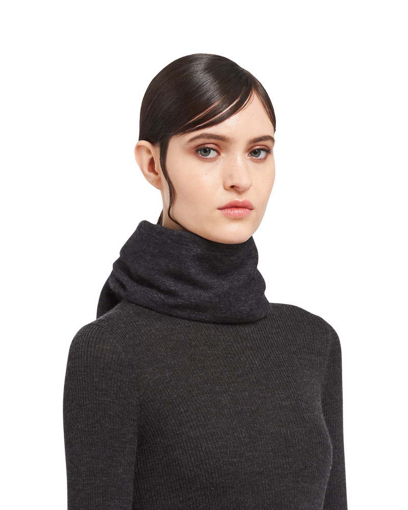 Prada Double cashmere scarf outlook