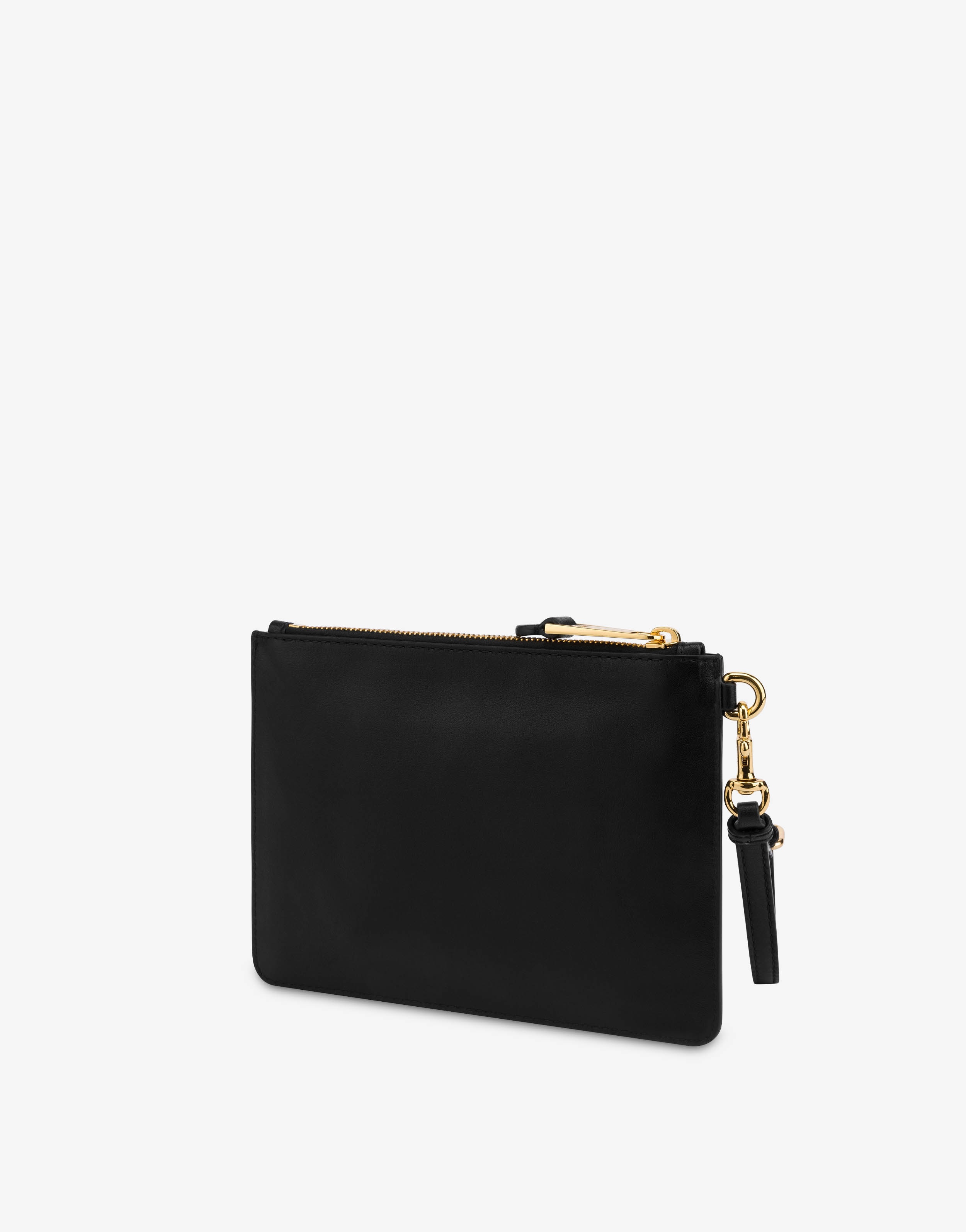 COUTURE BIKER CALFSKIN CLUTCH - 2