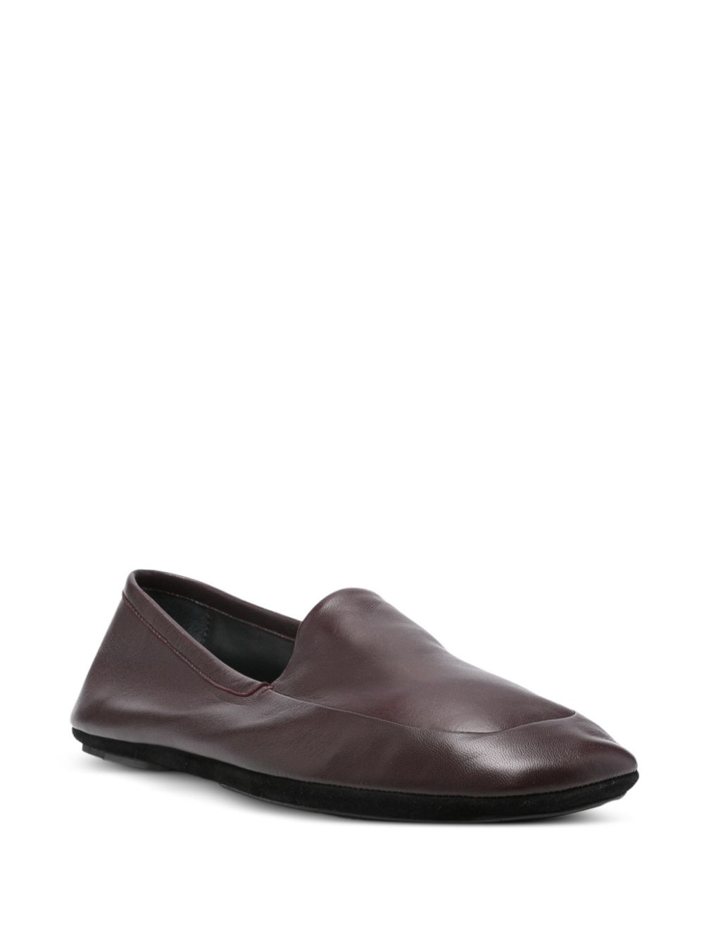 nappa-leather indoor slippers - 2