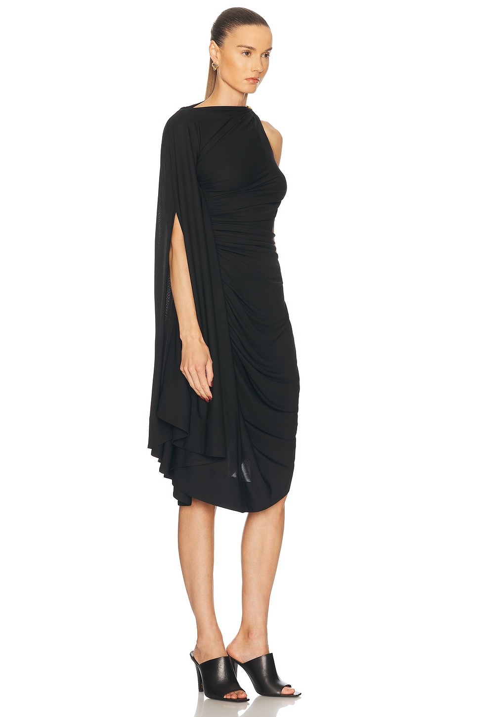 Ruched Midi Dress - 2