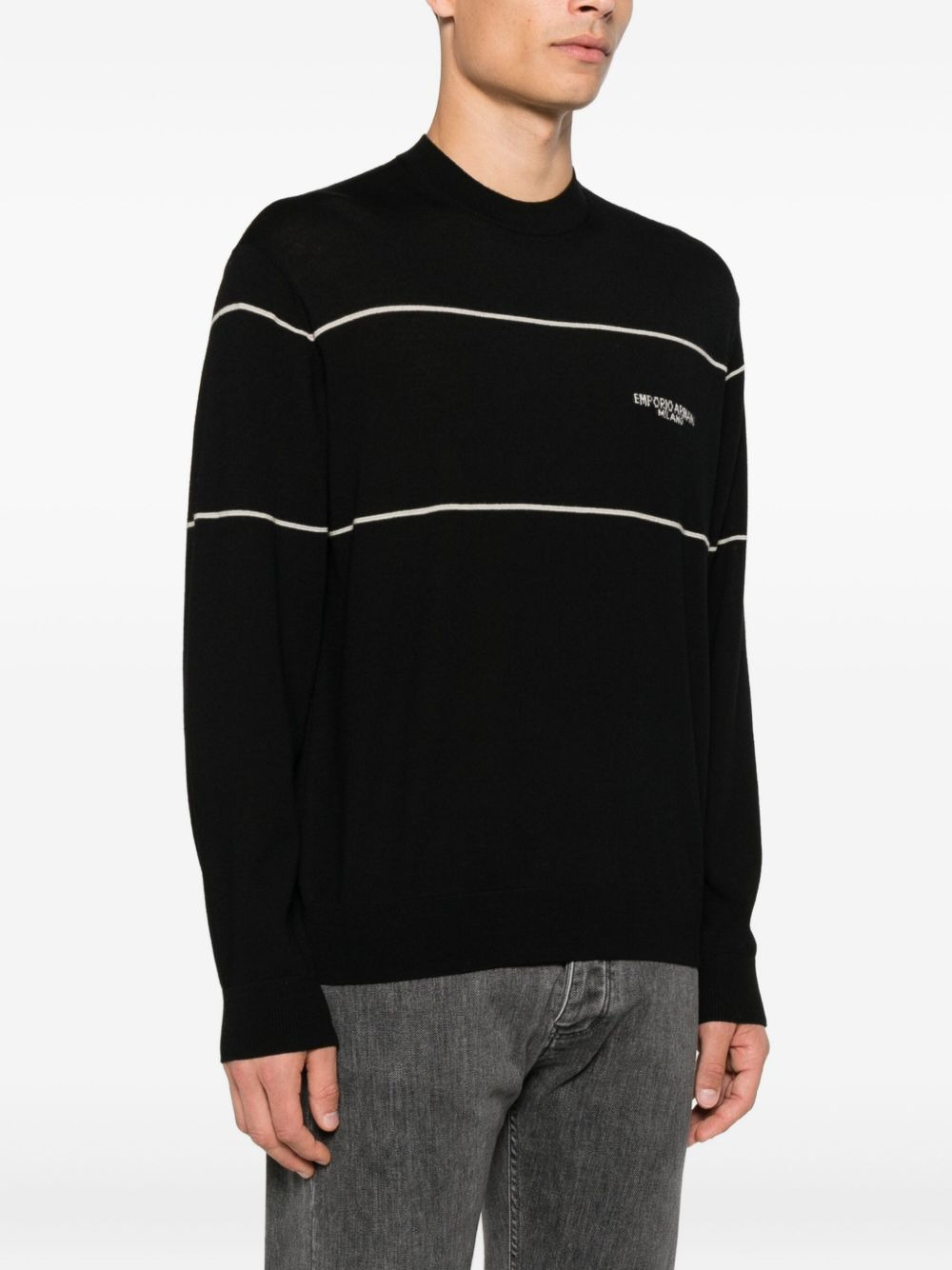 Wool Crewneck Jumper - 3