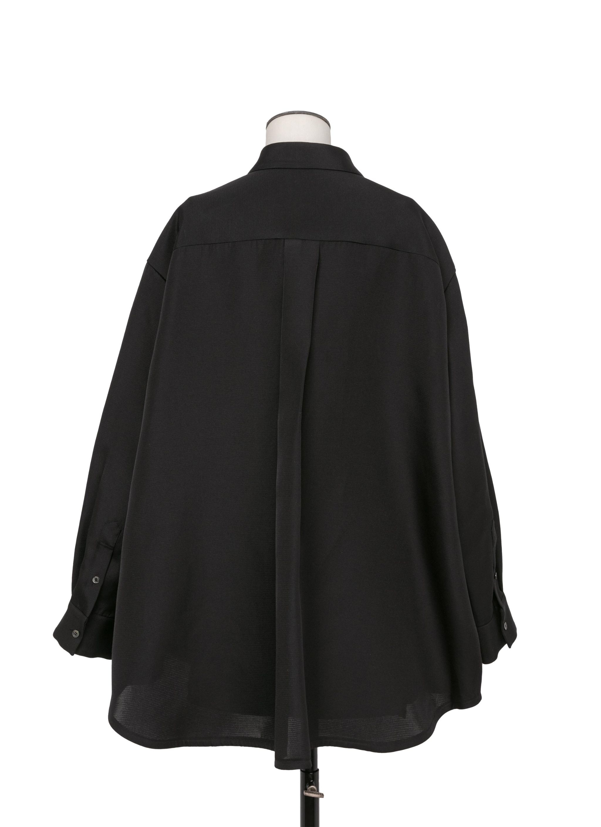 Double-Faced Silk Cotton Shirt Dress - 4