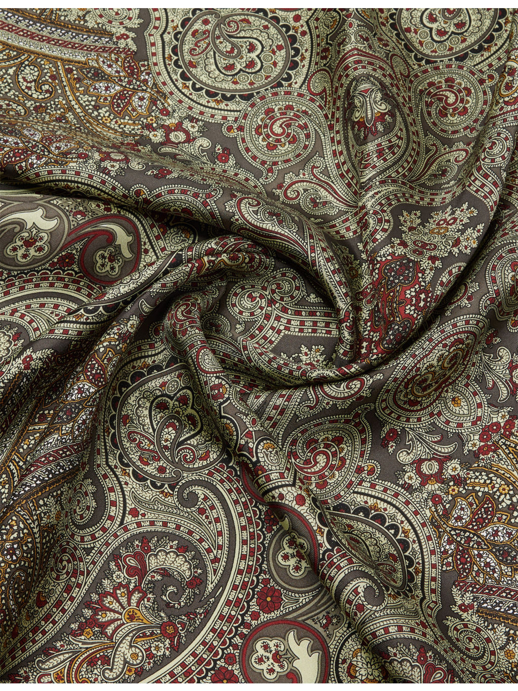 Printed Square Silk Scarf - 2