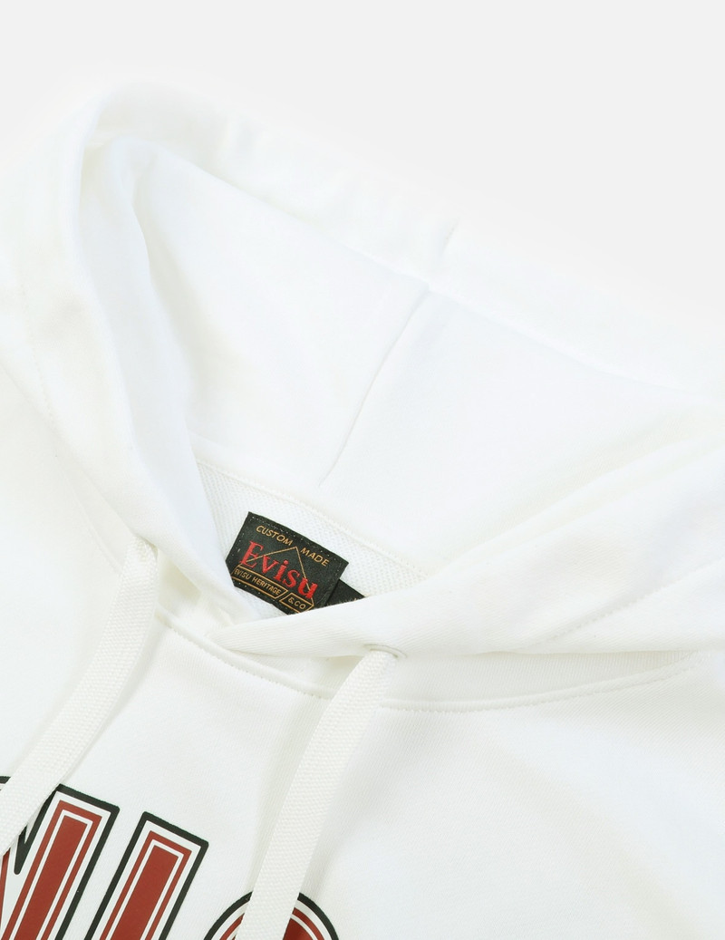 TAIKO DARUMA PRINT HOODED SWEATSHIRT 9