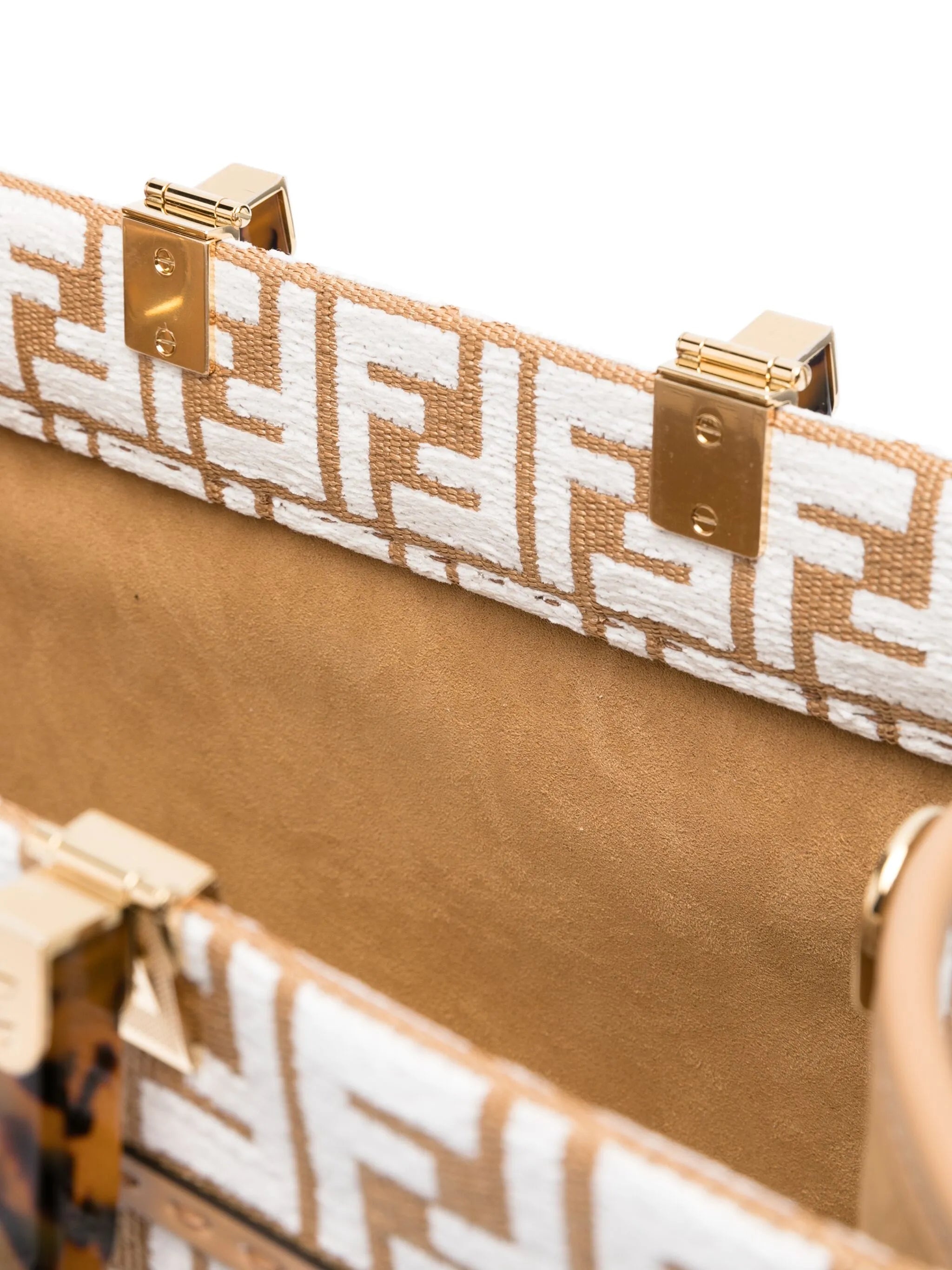Medium Sunshine Raffia Tote Bag - 3