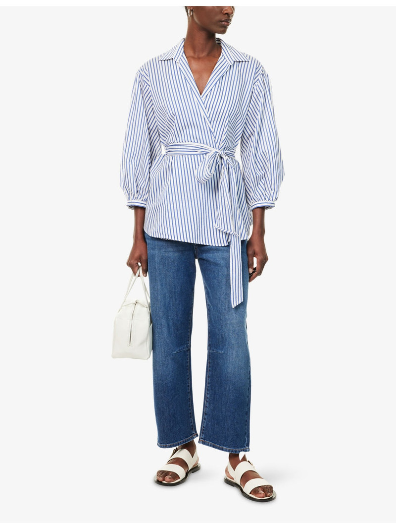 WEEKEND Max Mara Caprile Barrel-Leg Denim Jeans outlook