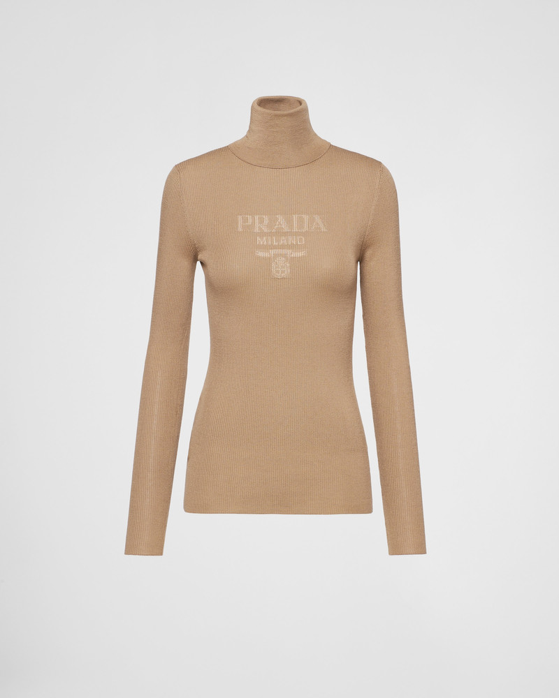Superfine wool turtleneck sweater 1