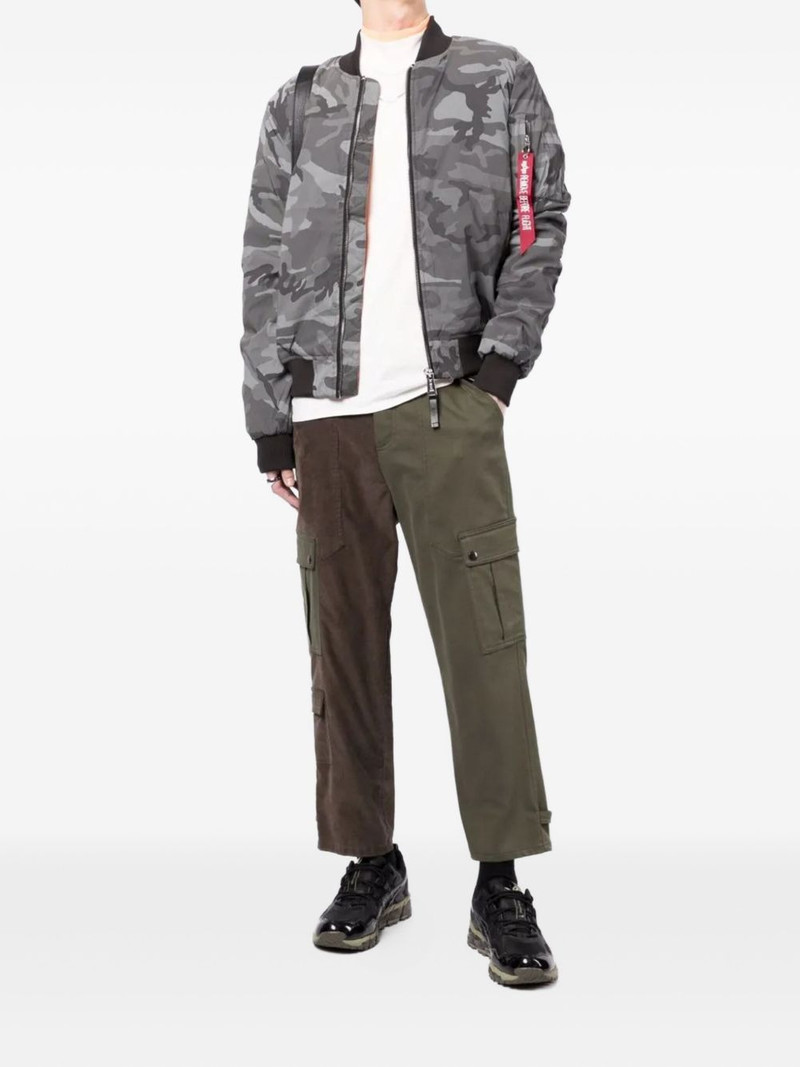 ALPHA INDUSTRIES camouflage-print bomber jacket outlook