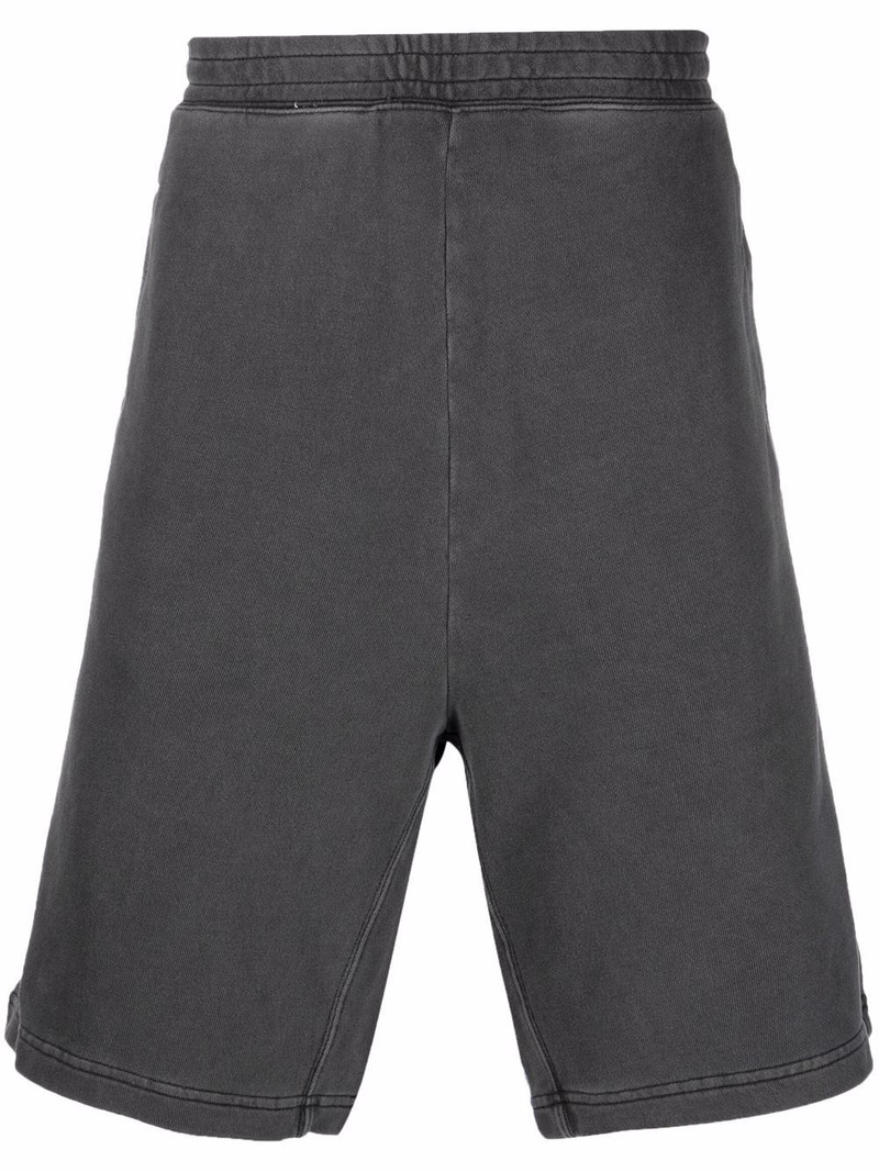 rear logo-patch shorts 1