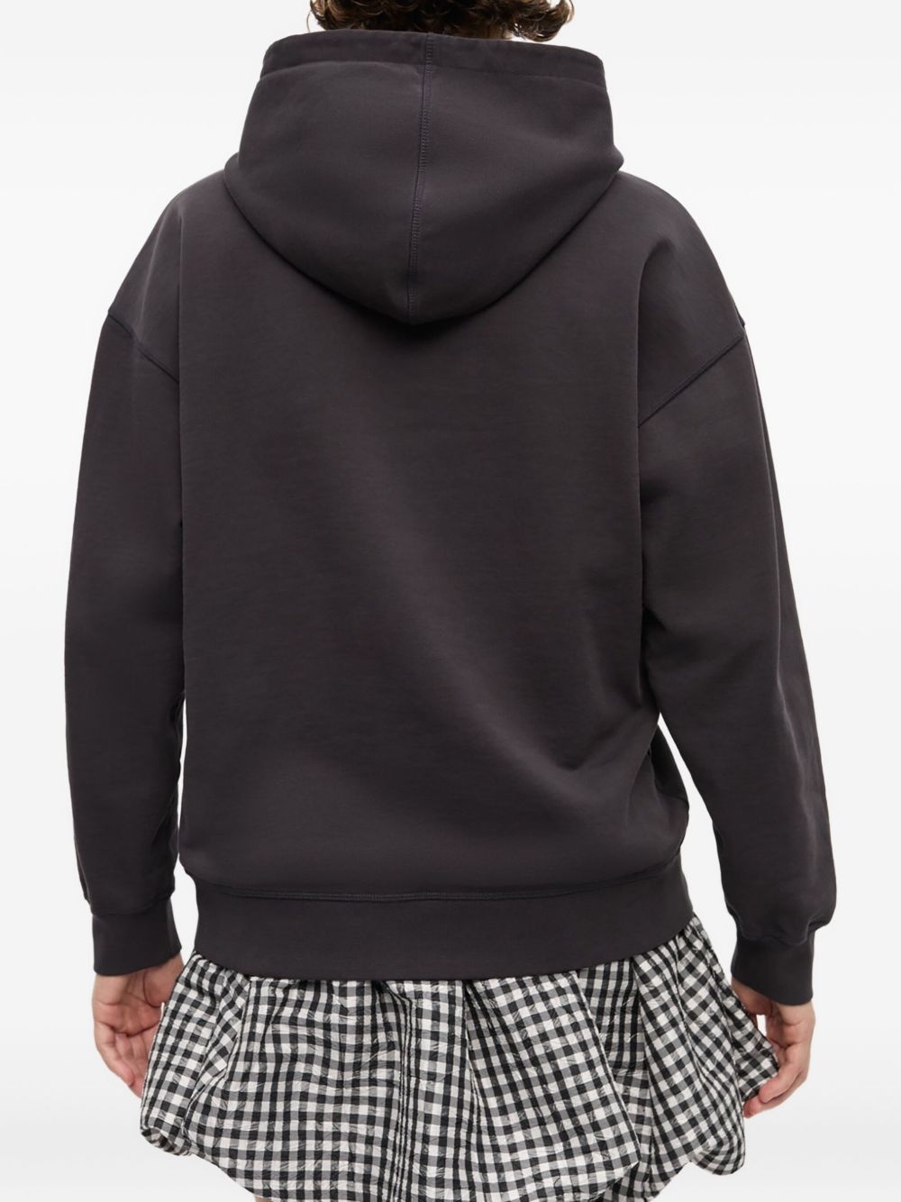 logo-print hoodie - 4