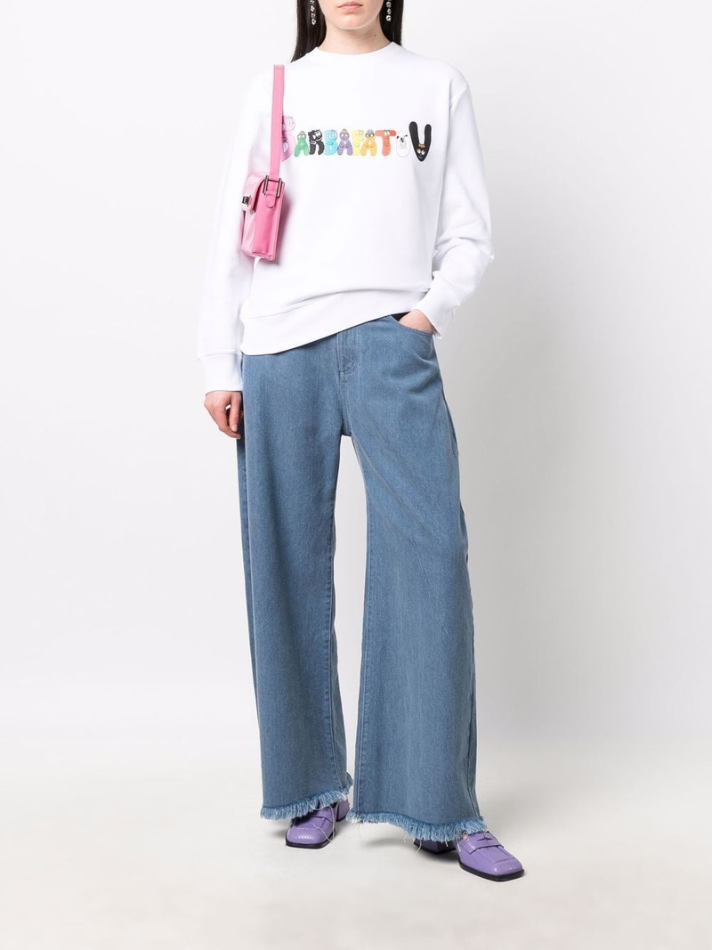 PATOU logo-print sweatshirt outlook