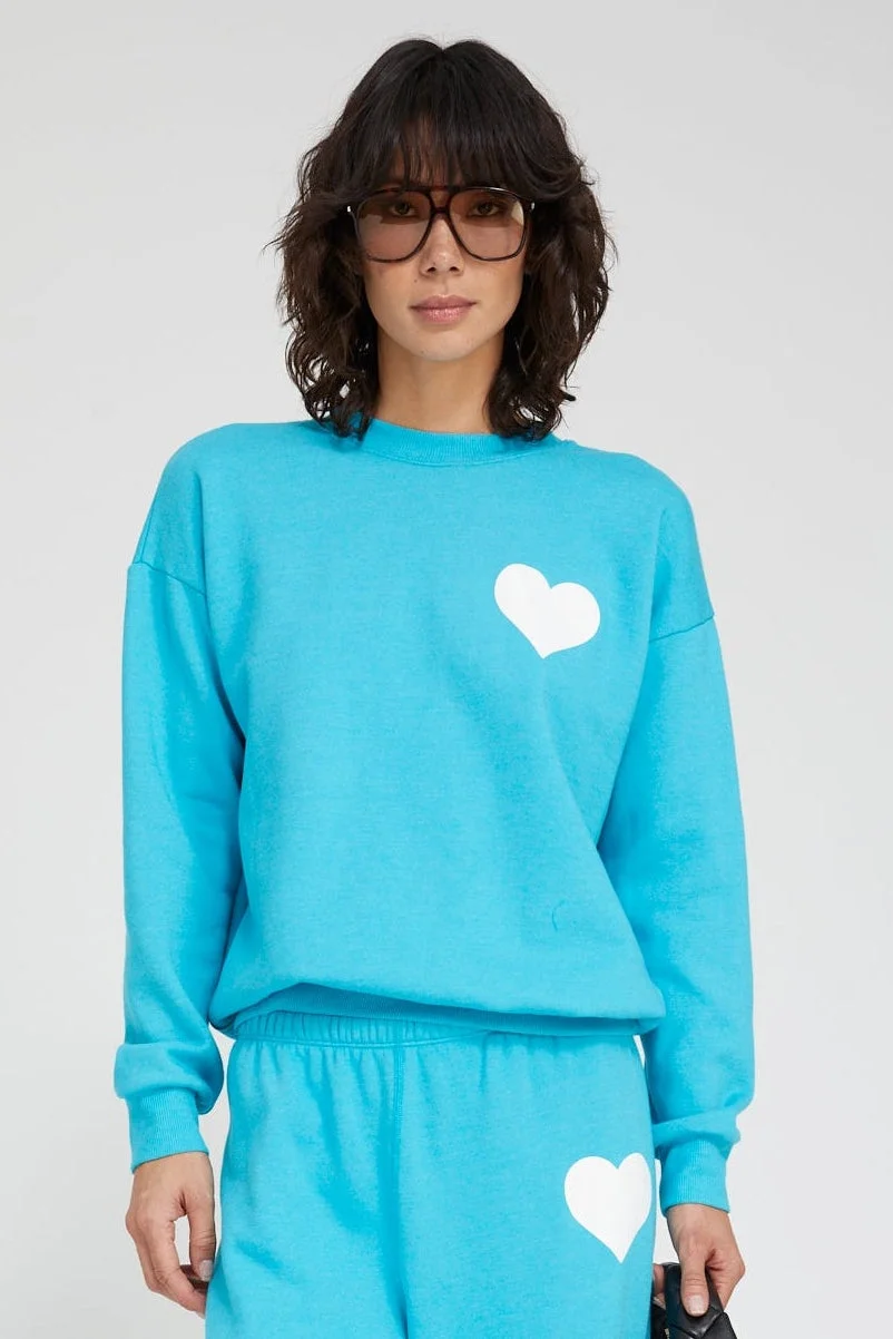 HEART SWEATSHIRT - 1