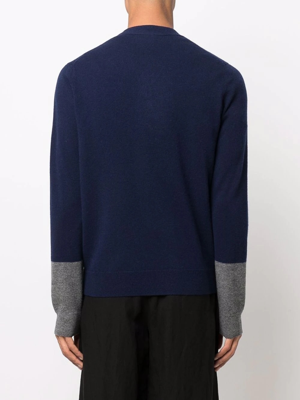 V-neck wool cardigan - 4