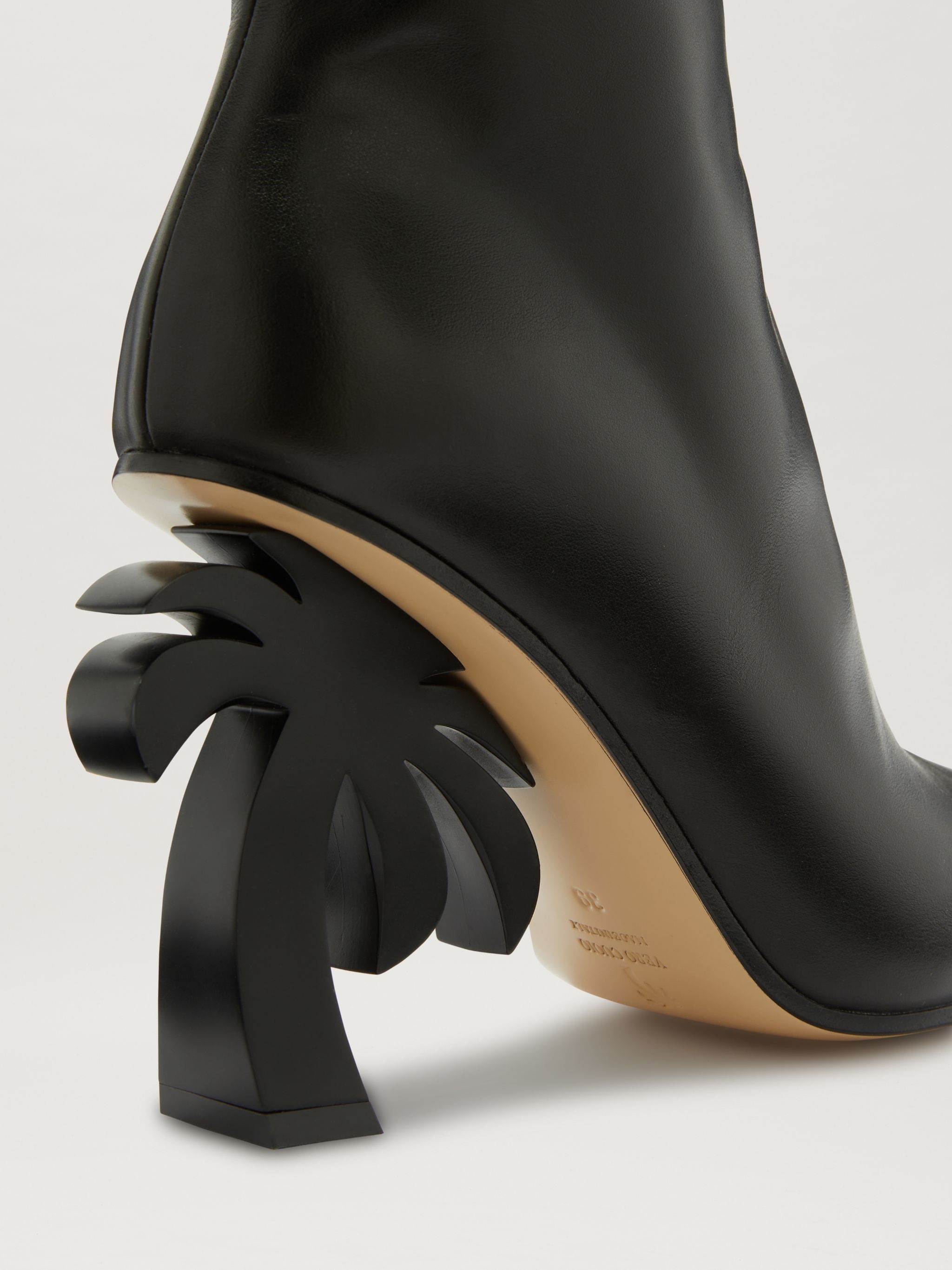 Palm Heel Ankle Boot - 5