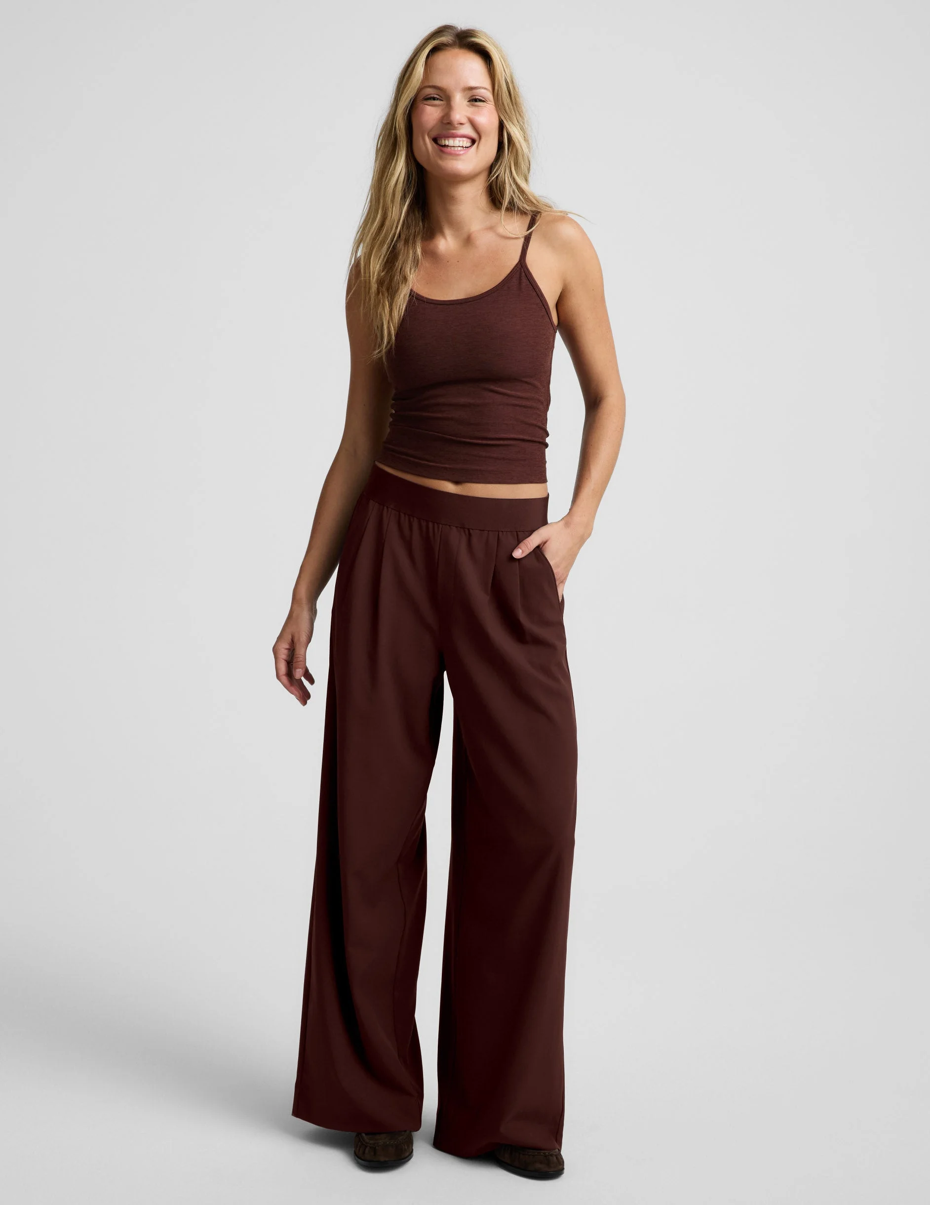 Elasticated Wide Leg Pant 29" - 1