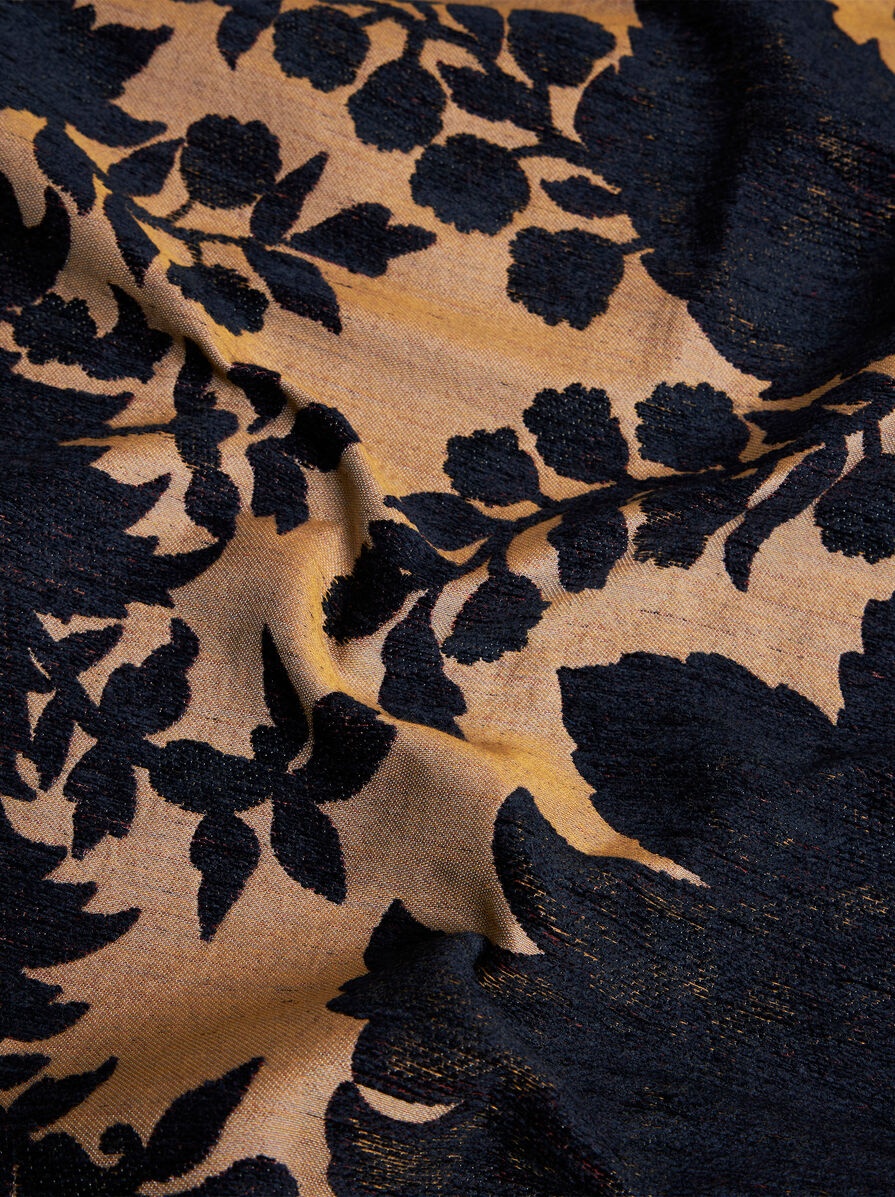 REVERSIBLE JACQUARD CAPE - 9