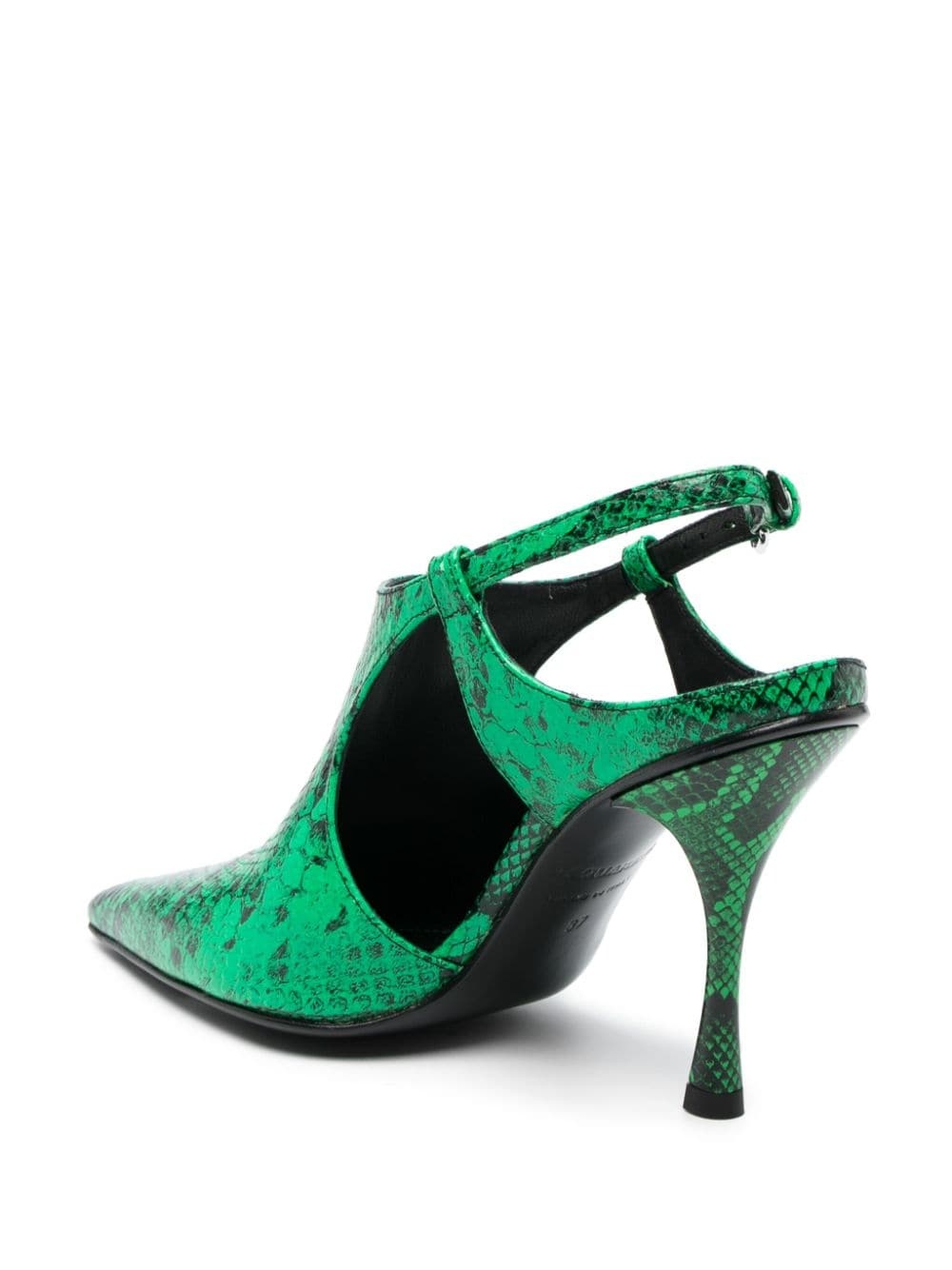 Mary Jane 110mm leather pumps - 3