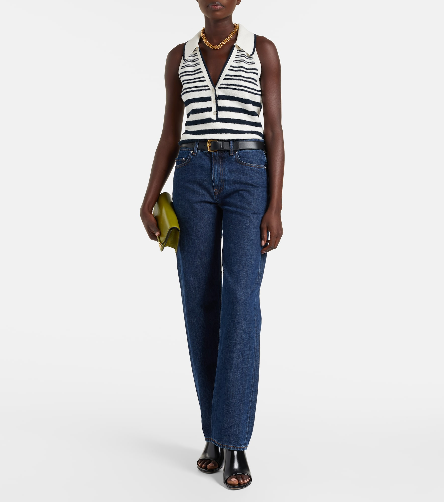 Meera cotton-blend top - 2