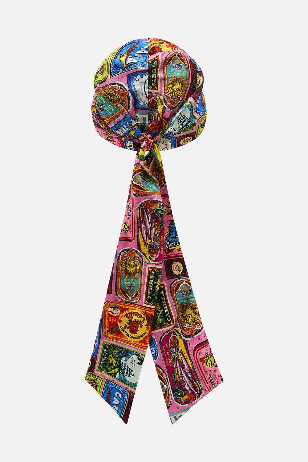 HEADSCARF WITH LONG TIES - 3