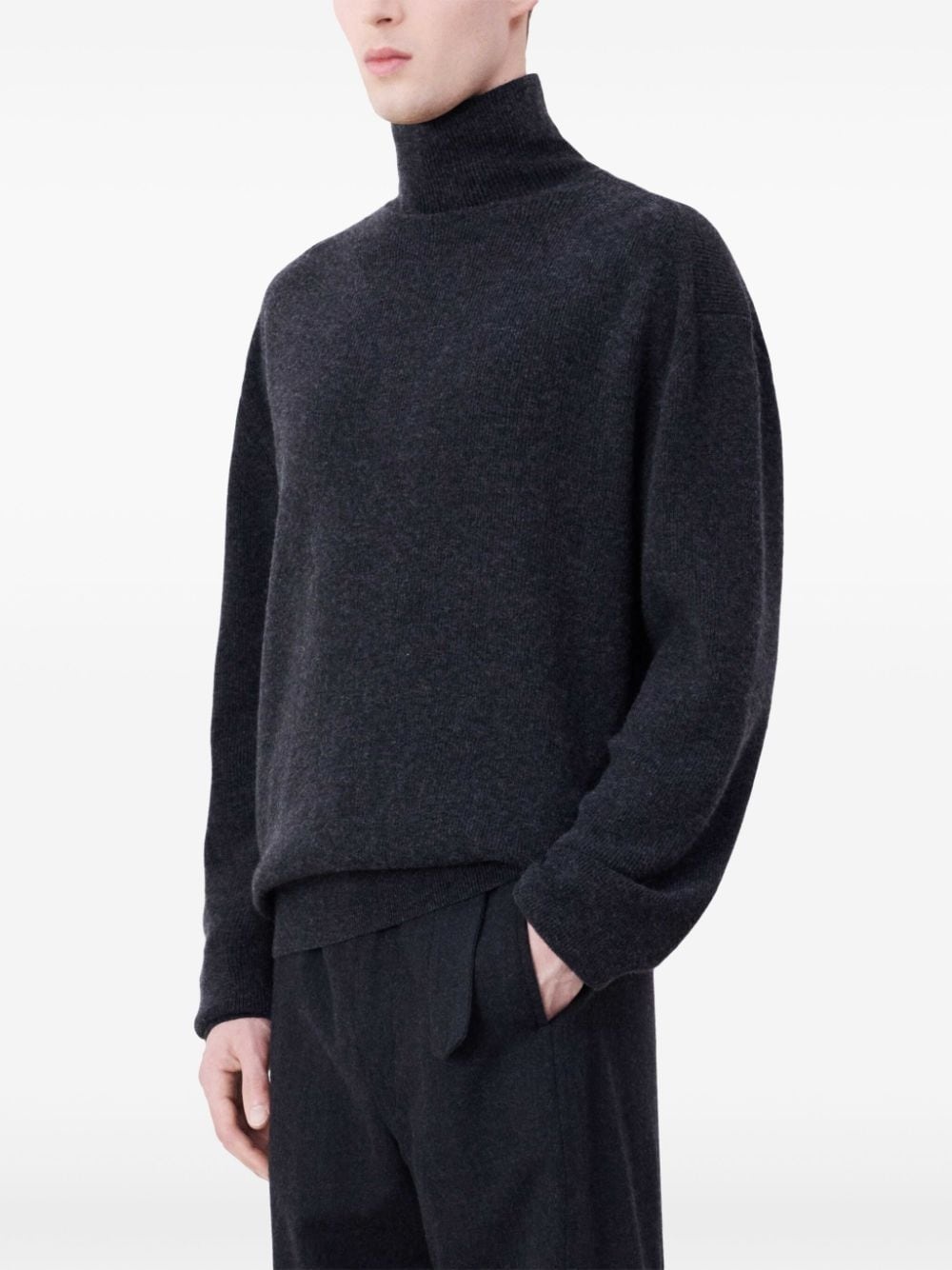 high-neck jumper - 2