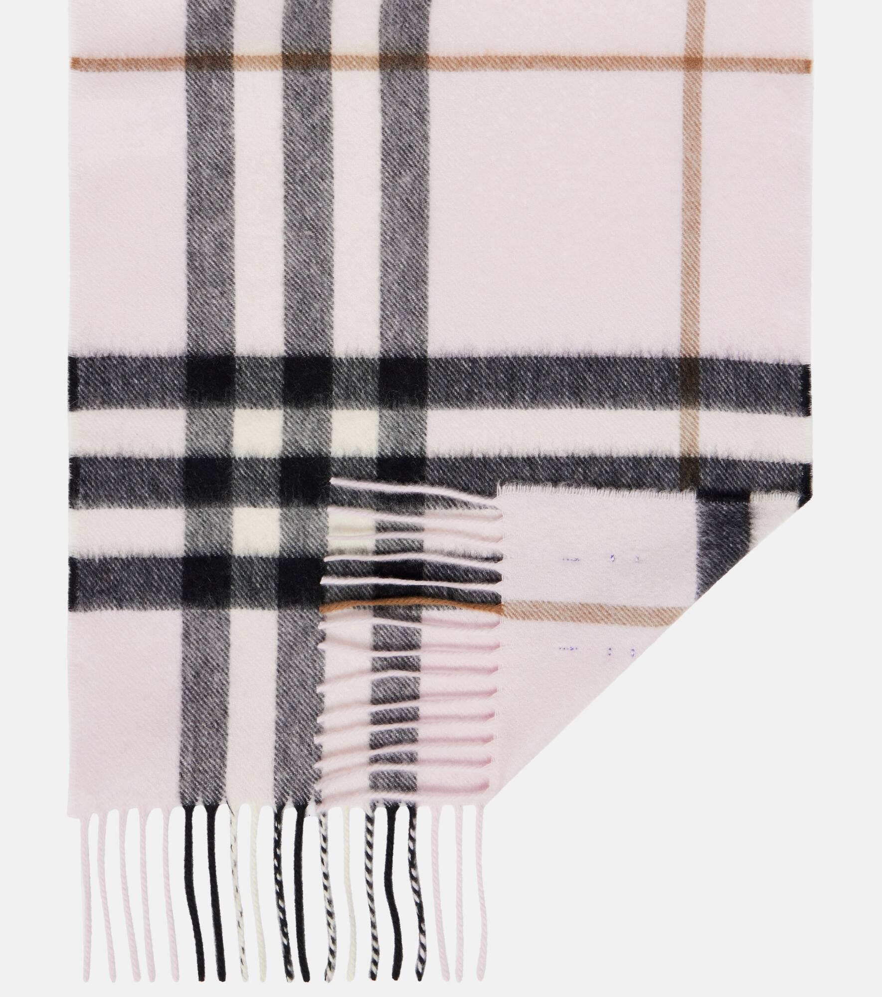 Burberry Check cashmere scarf - 5