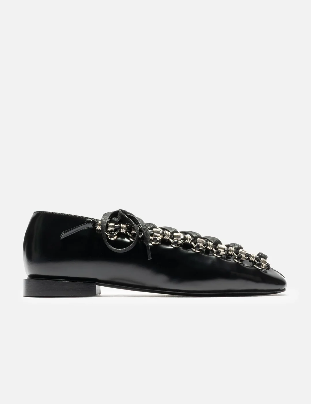 RING METAL LACE UP PUMPS - 1