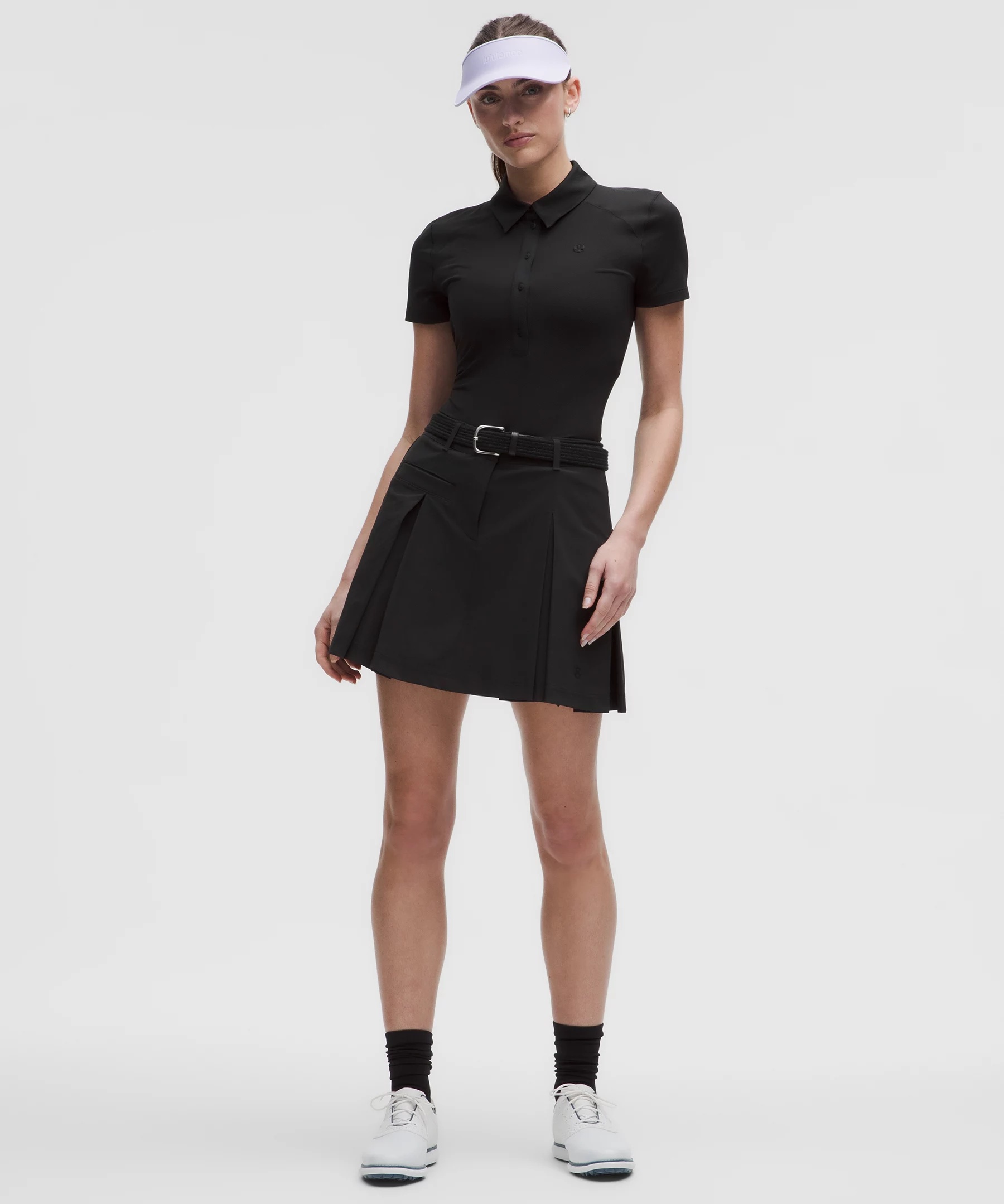Box-Pleat High-Rise Golf Skirt - 8
