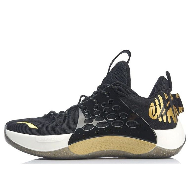 Li-Ning Sonic 7 Low x CBA Player Edition 'Black gold' ABAP033-U - 1