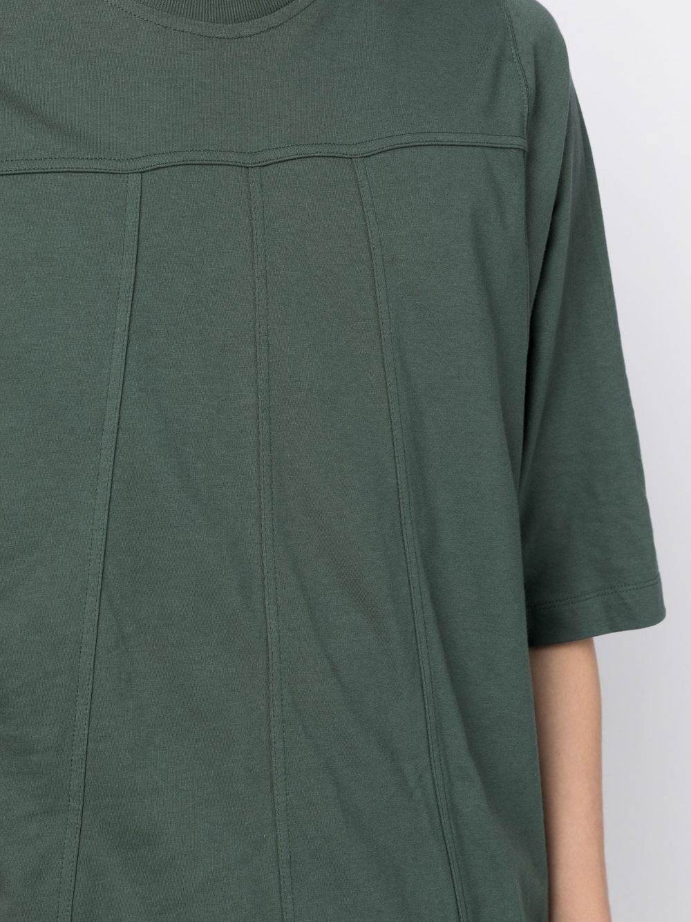 piped oversized T-shirt - 5