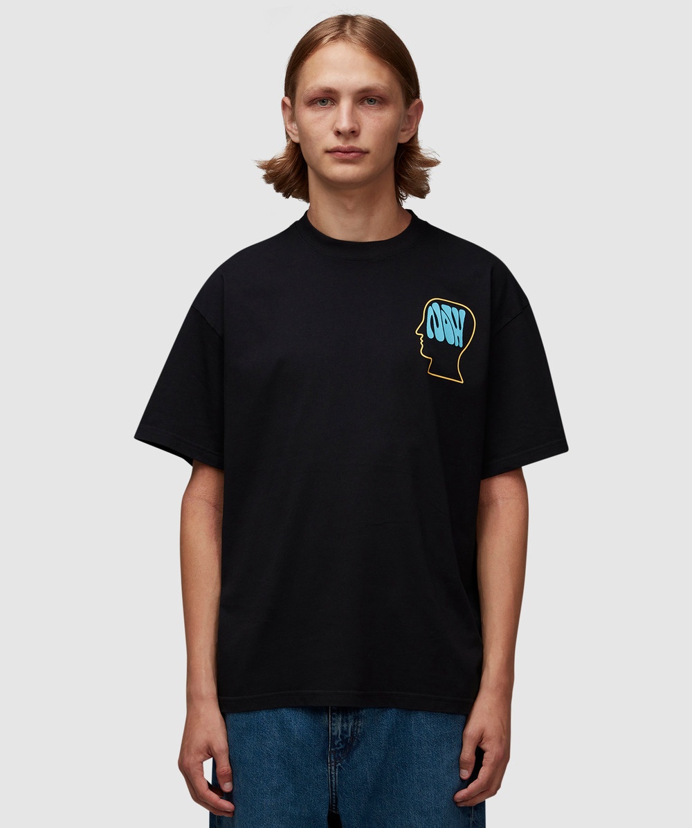 Tシャツ・カットソー Brain Dead \"The Now Movement\" t-shirt BRAIN DEAD THE NOW MOVEMENT T-SHIRT | MAROON