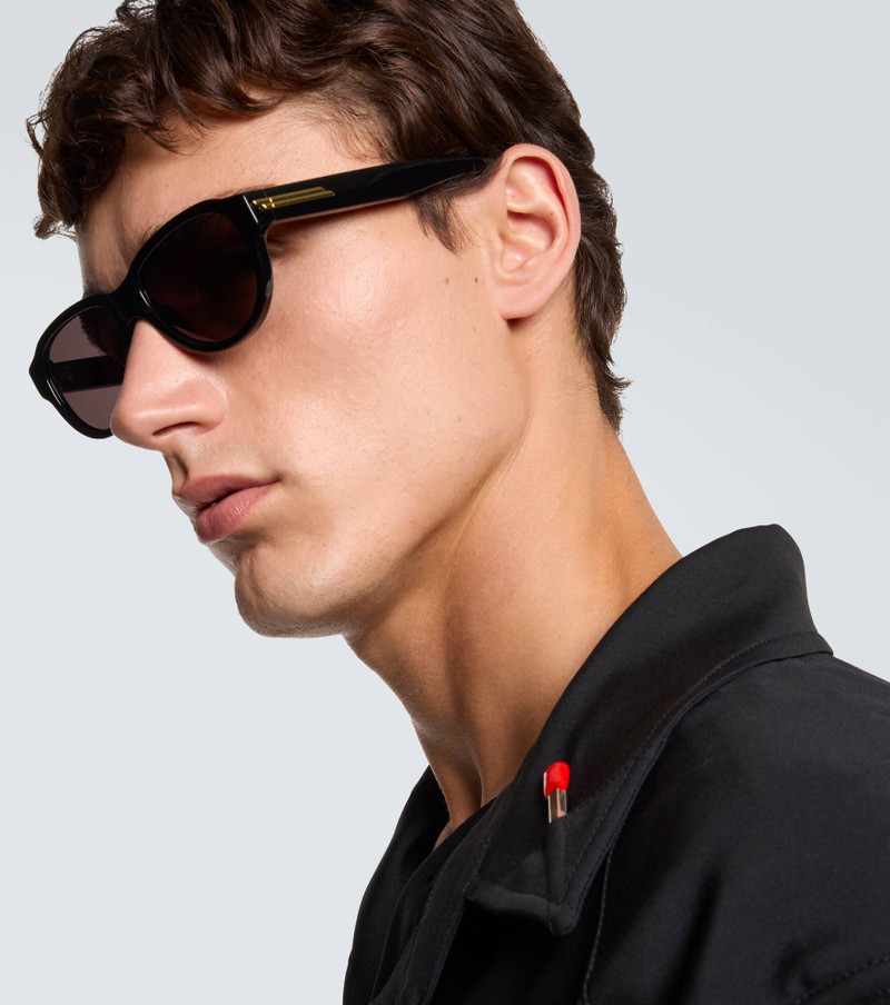 Bottega Veneta Stretch round sunglasses outlook