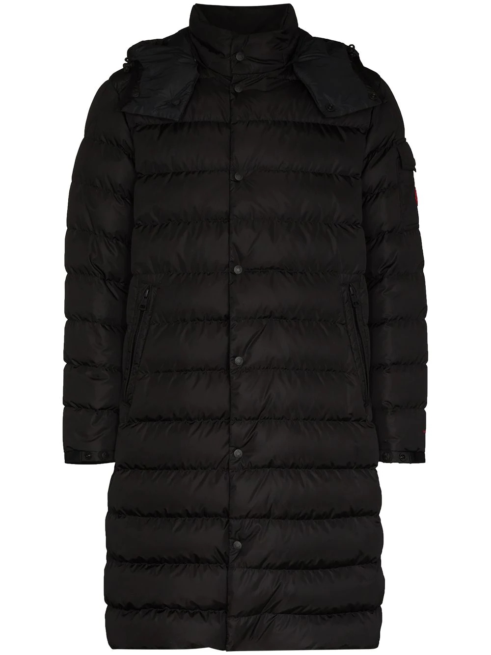 Nicaise button-up padded coat - 1