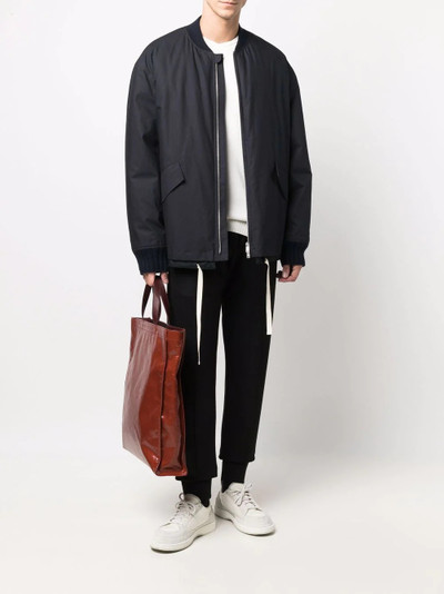 Jil Sander elasticated track pants outlook