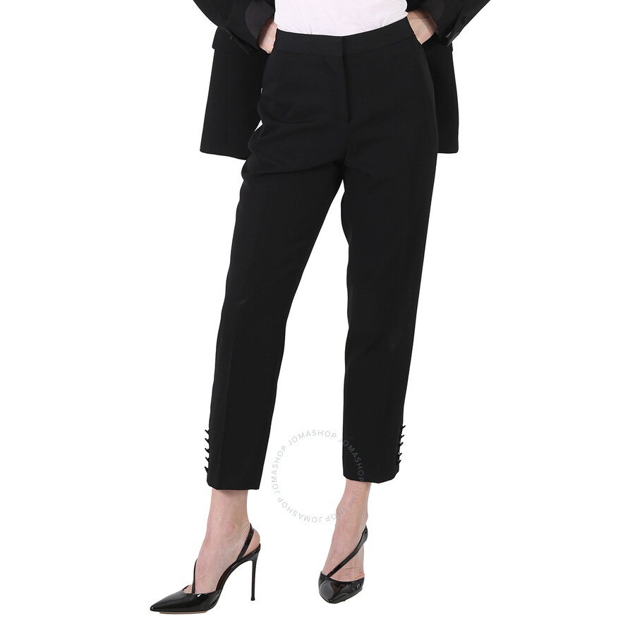 Burberry Black Hanover Tux Stripe Pants - 3