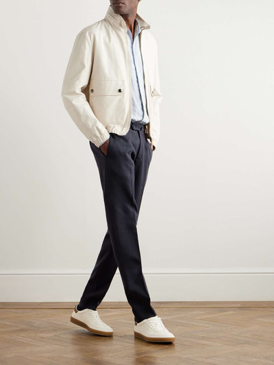 Loro Piana Pantaflat Slim-Fit Straight-Leg Linen-Twill Suit Trousers outlook