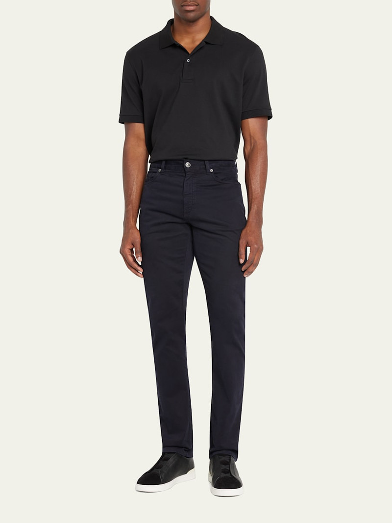 ZEGNA Men's Cotton 5-Pocket Pants outlook