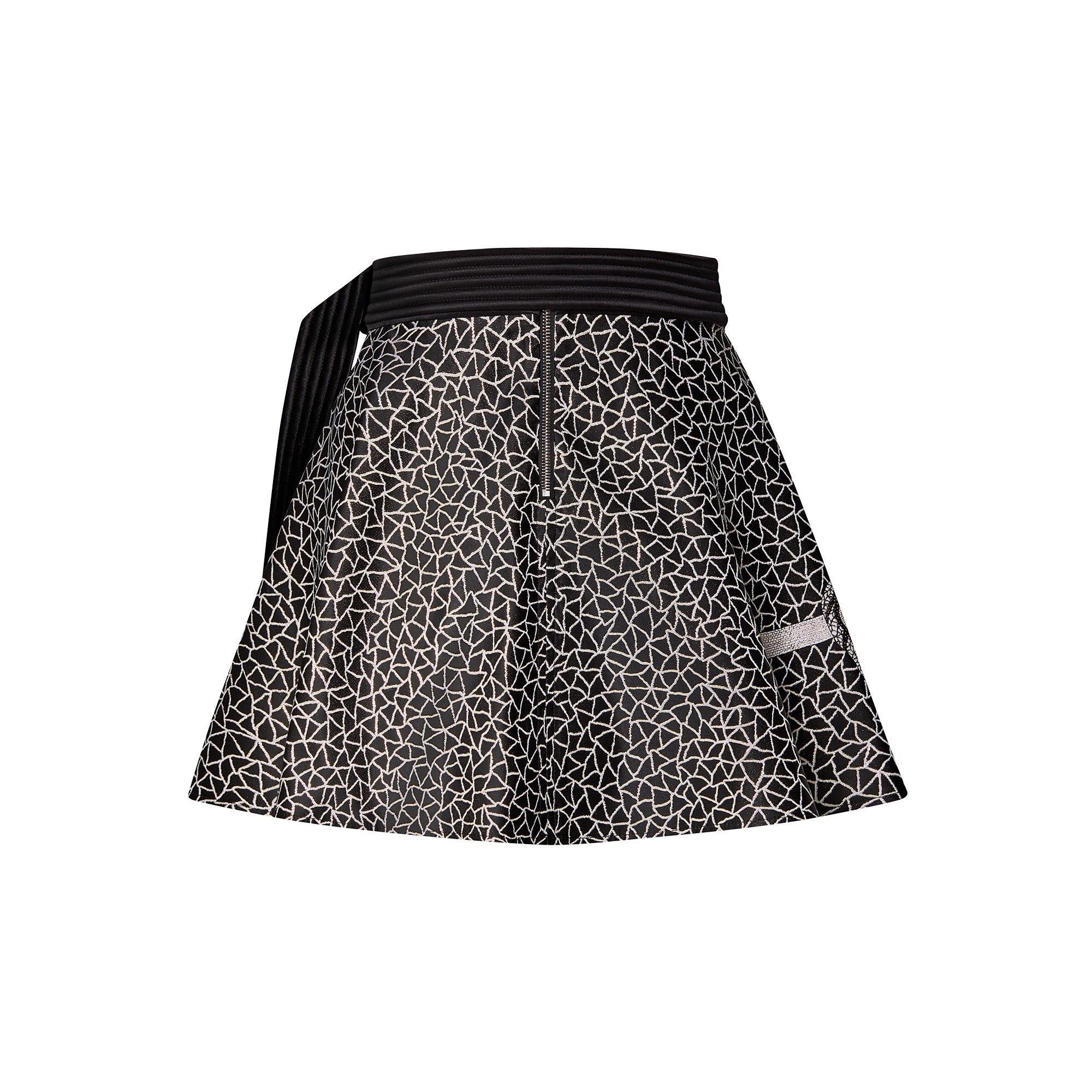 LV x YK Psychedelic Flower Mini Wrap Skirt - 3
