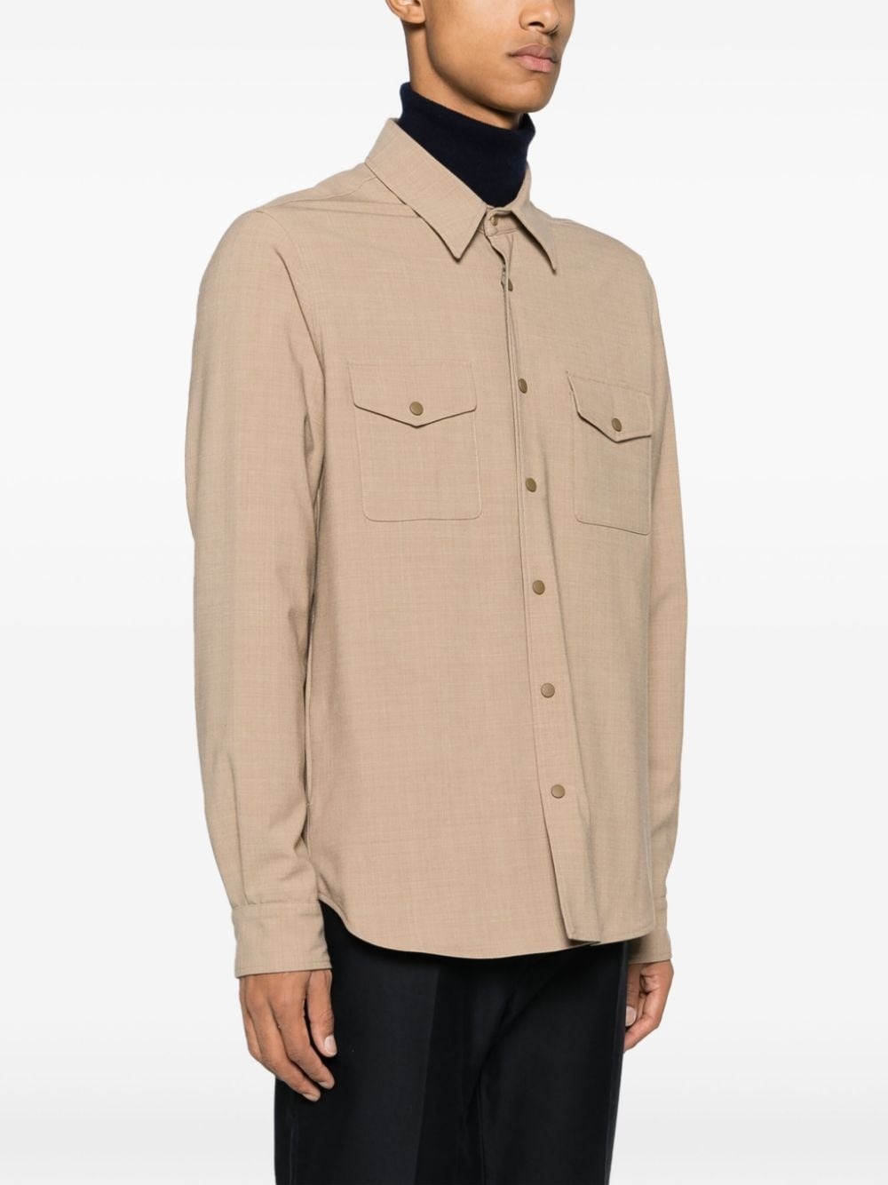 button-up long-sleeve shirt - 5