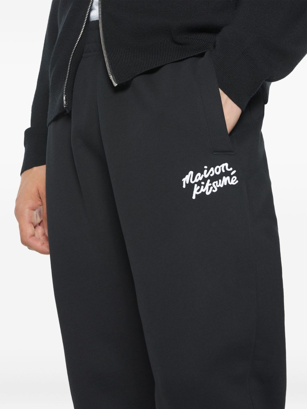 elasticated-waist track pants - 5
