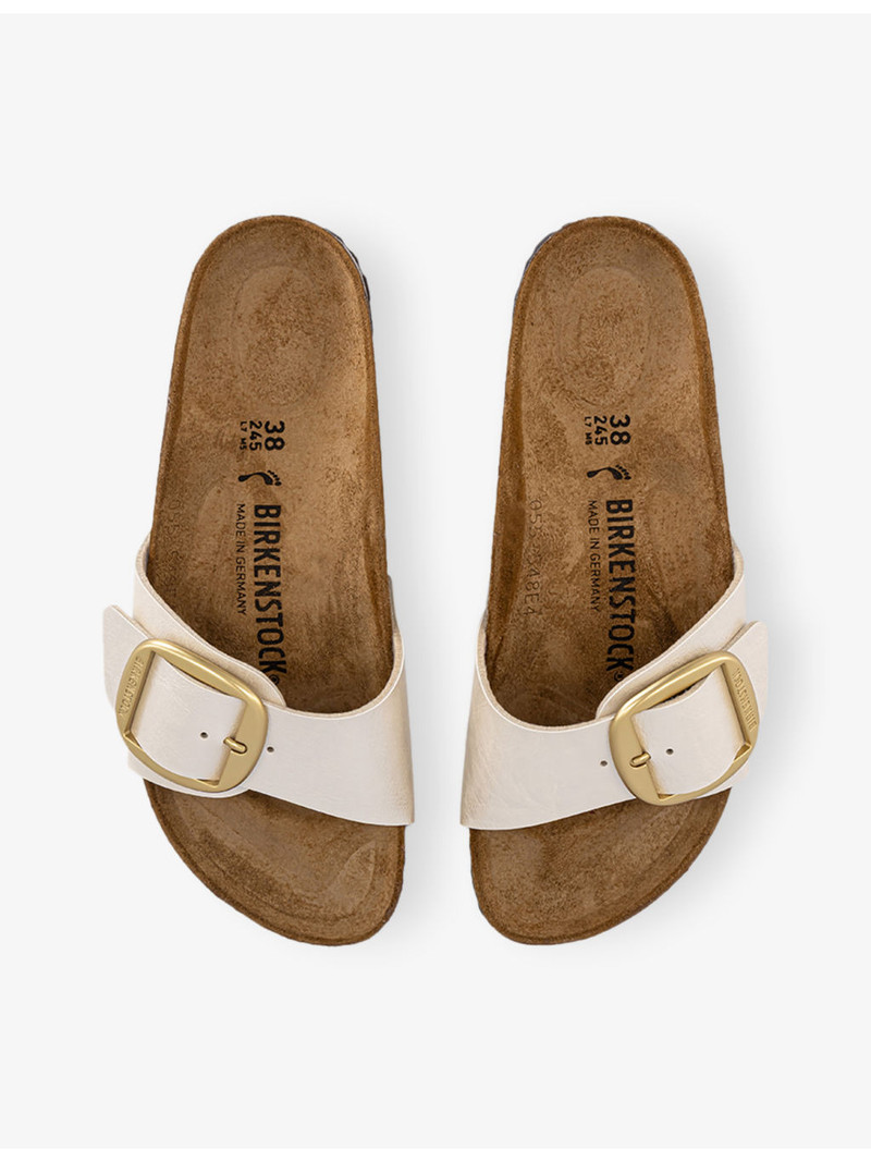 Madrid Big Buckle Leather Sandals 2