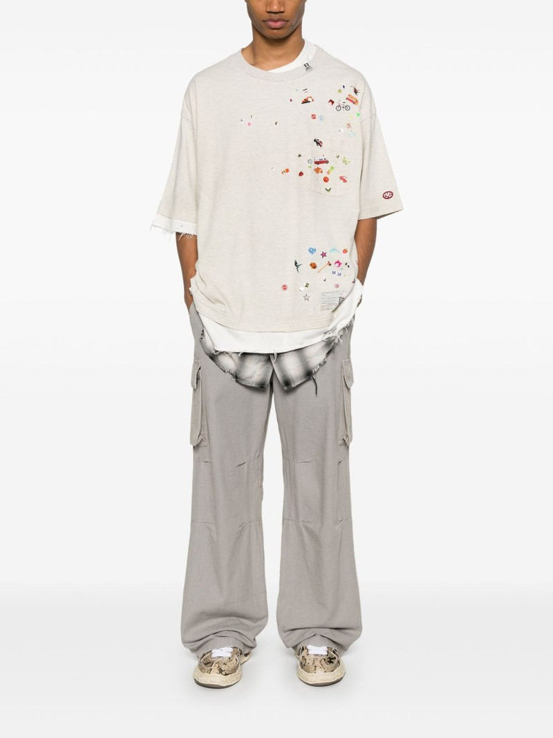 Maison MIHARAYASUHIRO layered T-shirt outlook