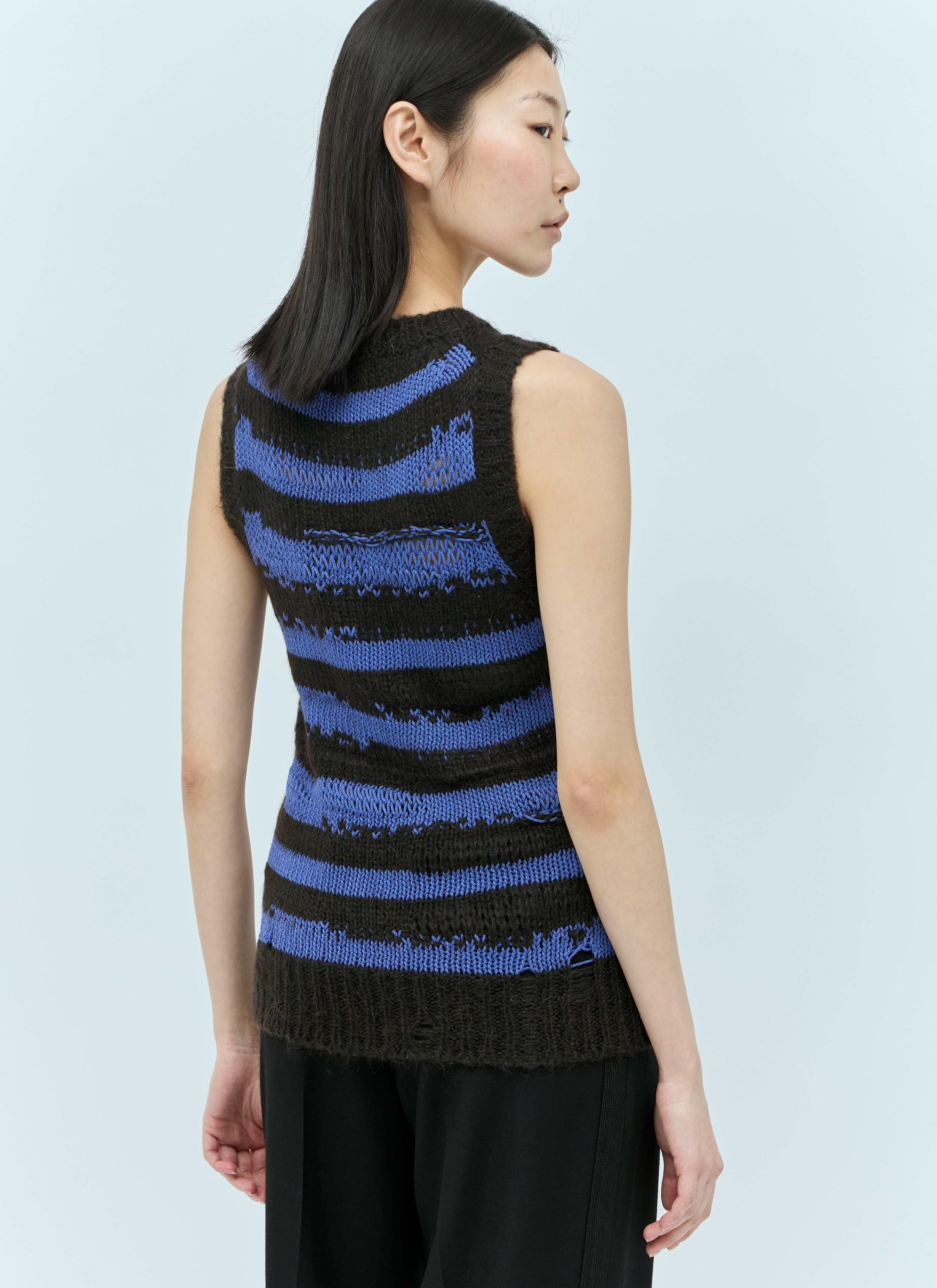 Distressed Stripe Top - 4