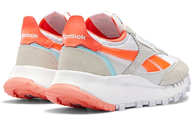 (WMNS) Reebok Classic Leather Legacy 'White Orange Flare' FY7435 - 5