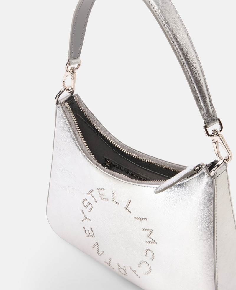 Logo Metallic Crossbody Shoulder Bag 3