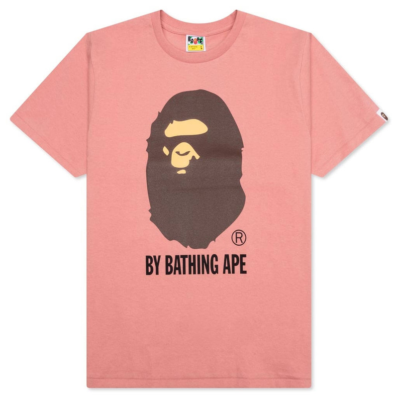BATHING APE TEE - PINK - 1