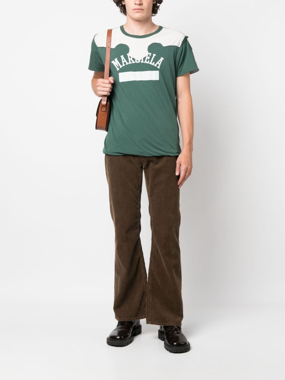 logo-print distressed t-shirt - 2